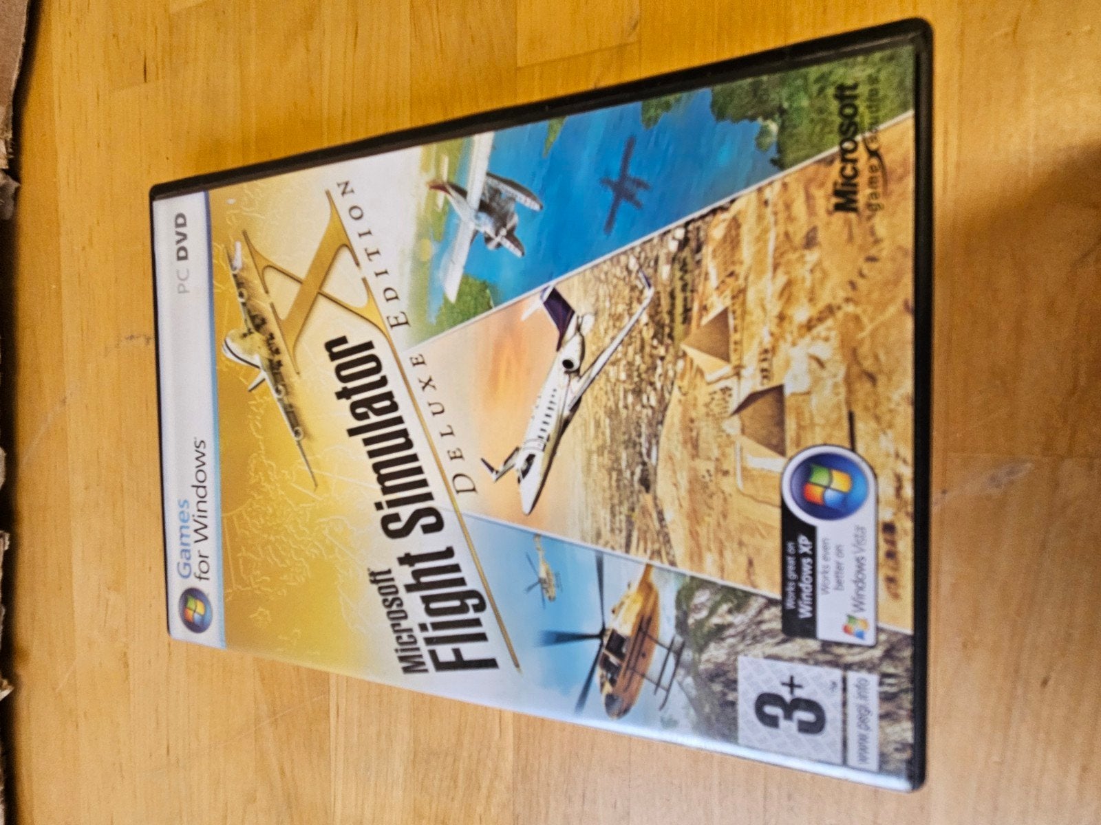 Microsoft Flight Simulator X Deluxe Edition PC DVD, Online, Gebruikt, 1 speler, Ophalen of Verzenden
