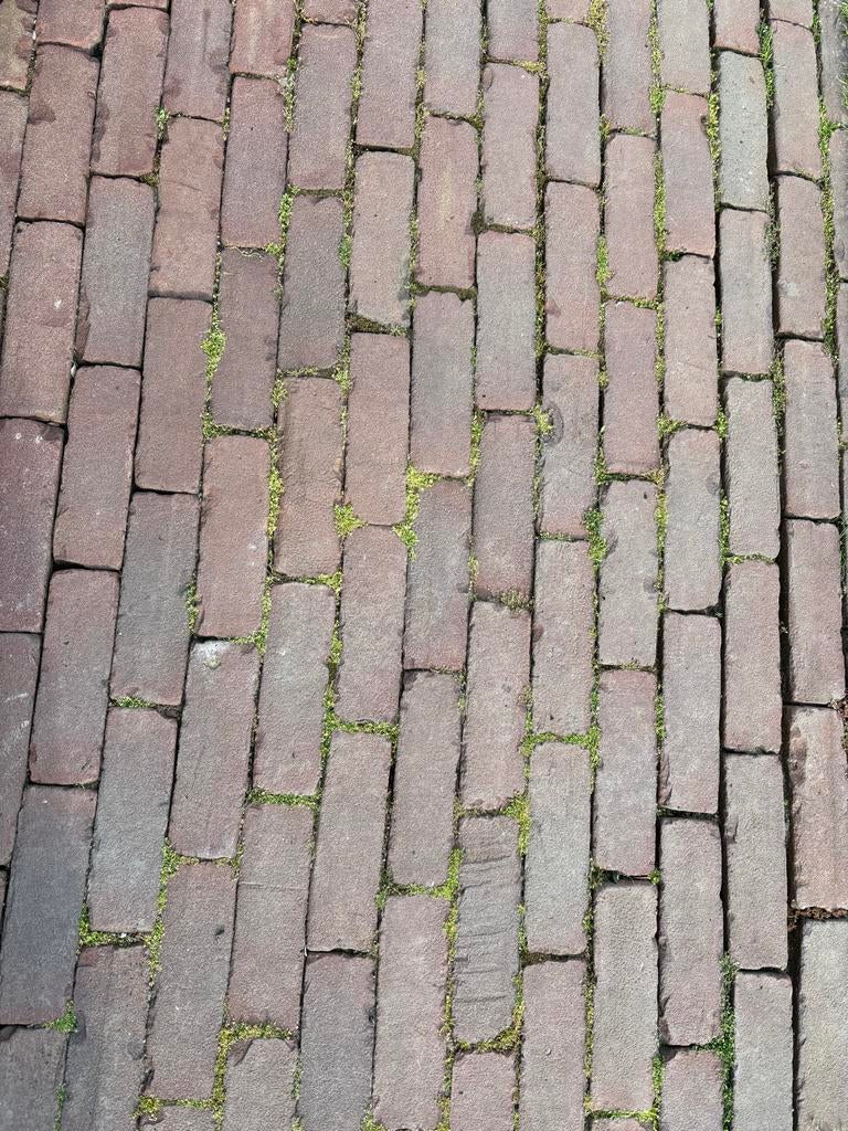Oude gebakken klinkers, rood/bruin, Keramiek, Klinkers, Ophalen of Verzenden, Zo goed als nieuw