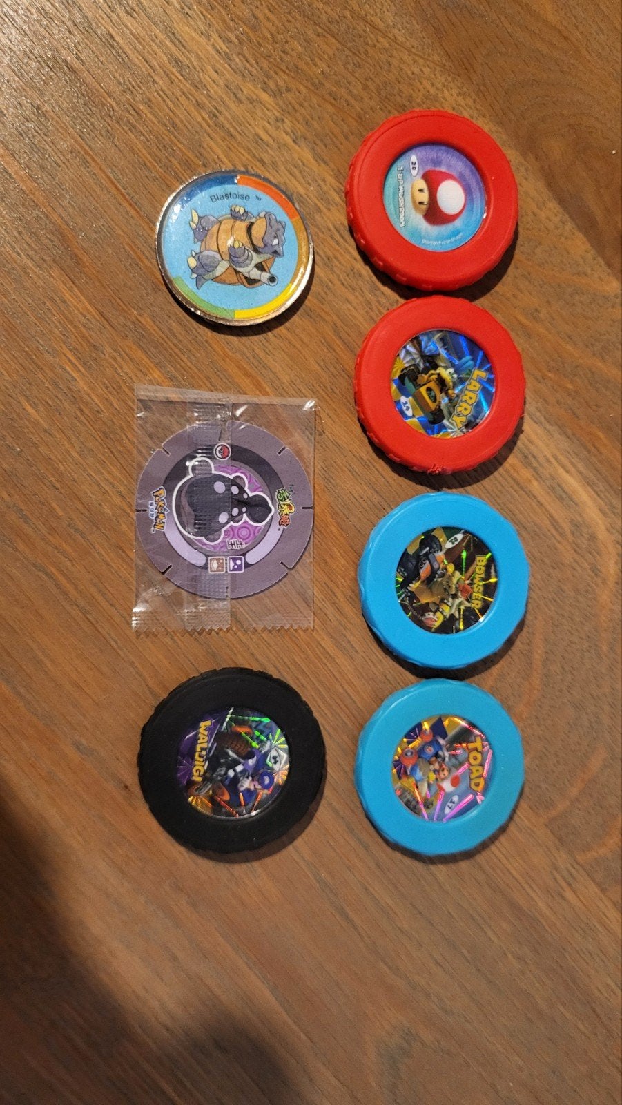 Pokémon Munten - Blastoise, Mario, Toad en meer!, Ophalen of Verzenden, Zo goed als nieuw, Overige typen