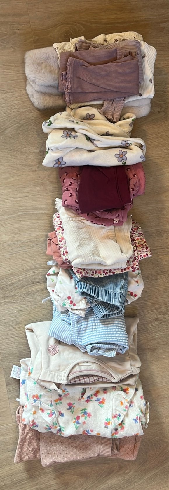 Setje meisjes babykleertjes maat 62, Ophalen of Verzenden, Gebruikt, Maat 62