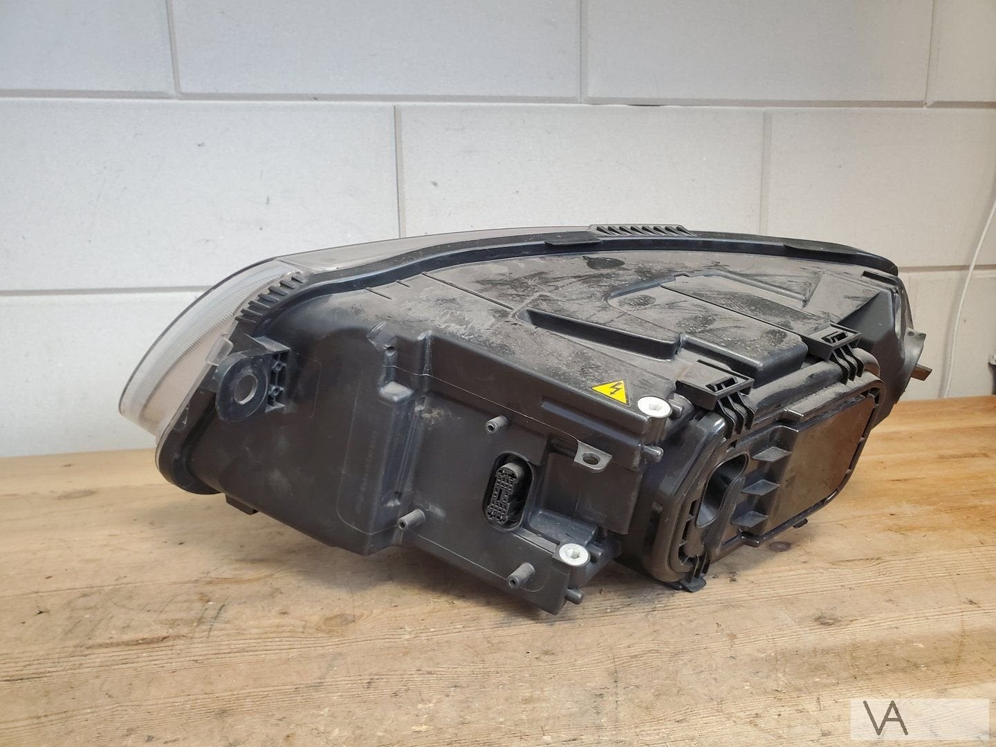 Audi A6 4f 2004 - 2009 xenon koplamp rechts met bochtlicht, Gebruikt, -, -, -
