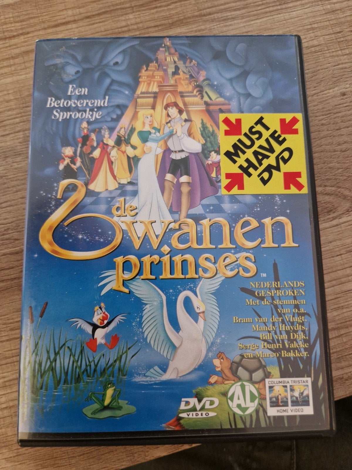 De zwanen prinses , 1994, Cd's en Dvd's, Alle leeftijden, Ophalen of Verzenden, Zo goed als nieuw, Amerikaans