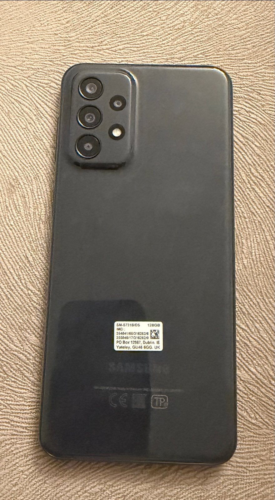 Samsung Galaxy A23 Zwart Telefoon, Gebruikt, Zwart, Touchscreen, Ophalen of Verzenden