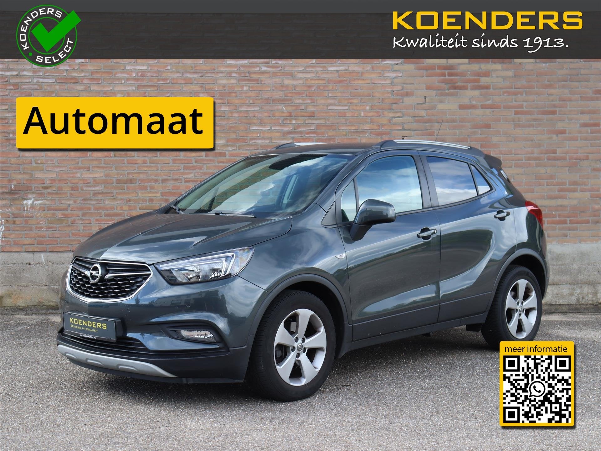 OPEL Mokka X 1.4 Turbo 140pk Aut Online Edition / LAGE KM st, Auto's, Automaat, Dealer onderhouden, Gebruikt, 1364 cc