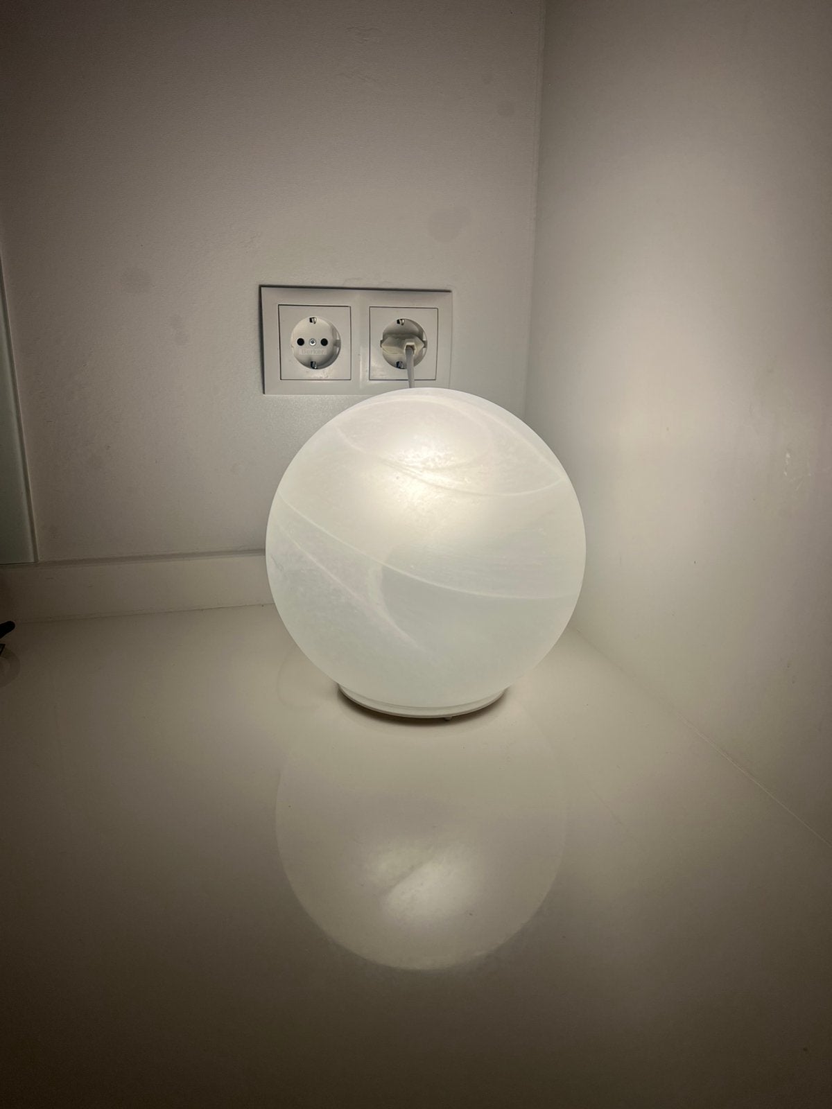 Vintage Honsel mars lamp bollamp, Ophalen of Verzenden, Zo goed als nieuw, Vintage