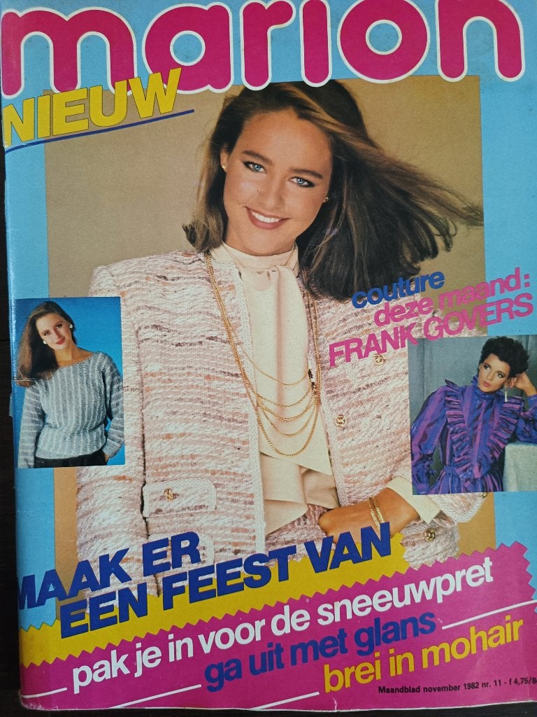 Marion  november 1982 herenjack en broek voor mannen, Marion, Vrouw, Ophalen of Verzenden, Overige typen