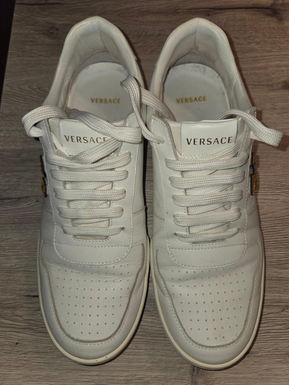 Versace maat 45, Verzenden, Wit, Zo goed als nieuw, Versace