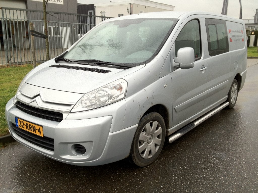Fiat Scudo Sidebars rechte buis 70 mm met opstapjes, Ophalen, Niet ingevuld, Niet ingevuld, Niet ingevuld