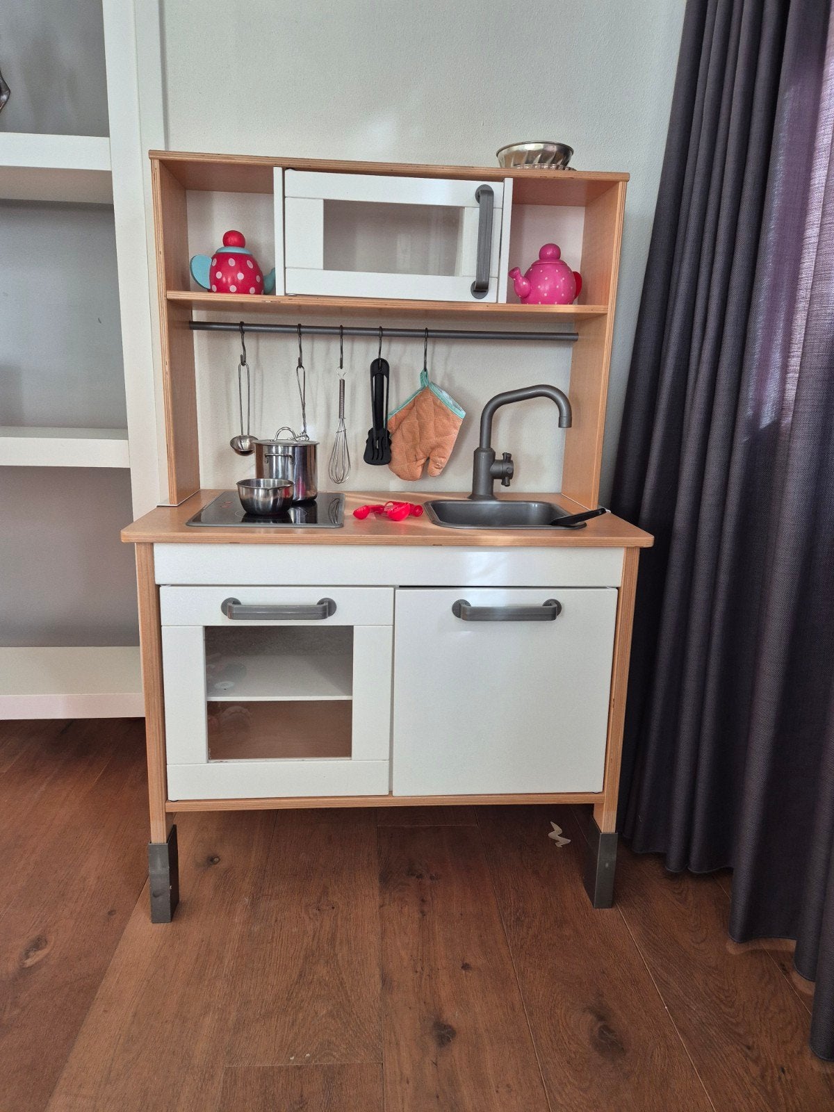 Ikea keukentje met assecoires, Ophalen, Gebruikt, Hout, Speelkeuken
