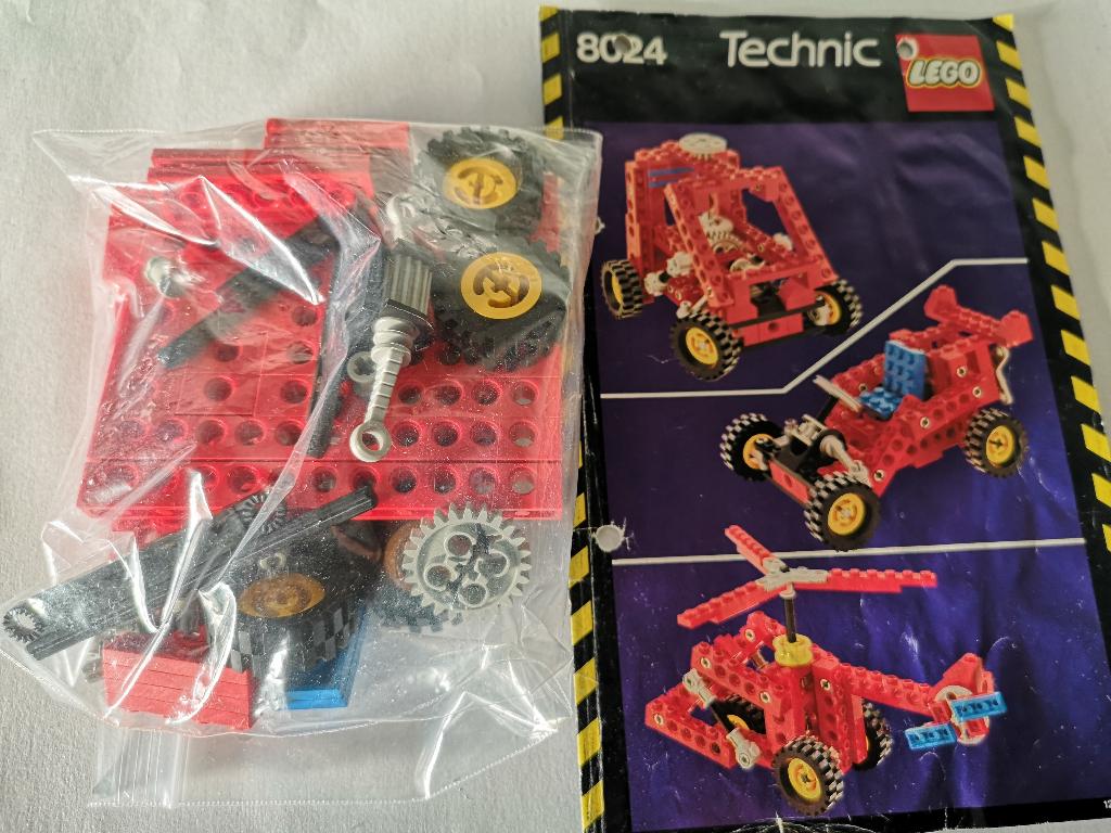 Lego 8024 Technic bouw kit, Gebruikt, Lego, Compleet, Ophalen of Verzenden