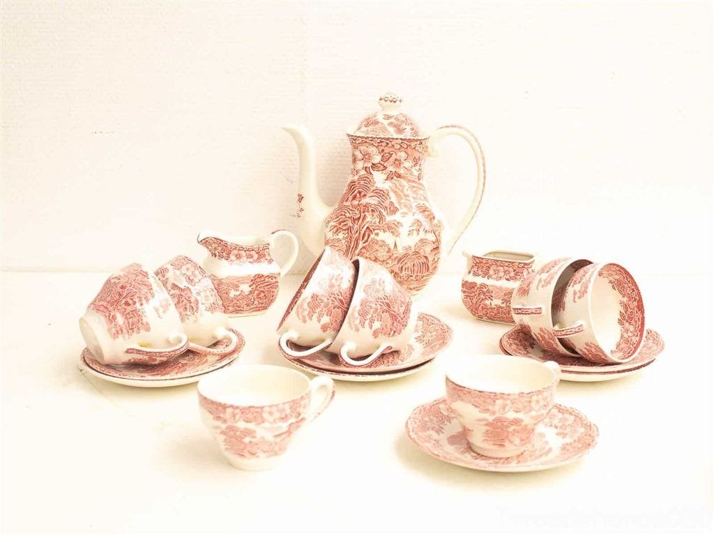 19 delig servies 23946, Gebruikt, Ophalen of Verzenden, Bord(en), Overige stijlen