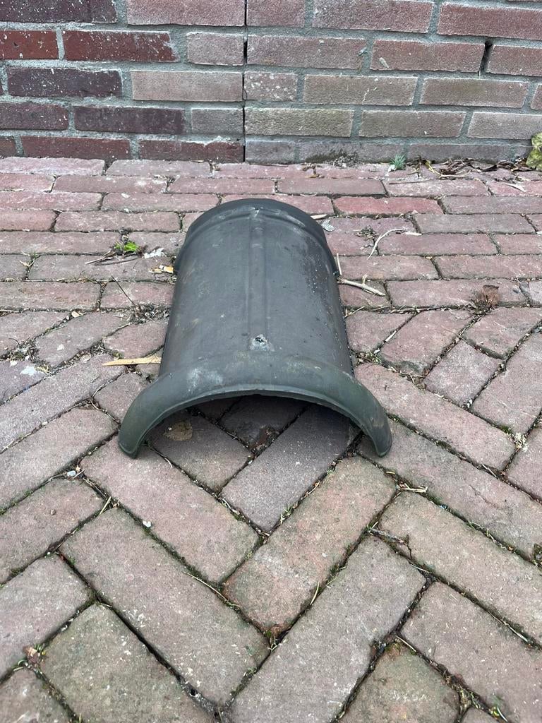 Half ronde vorsten, Steen of Klei, Blauw, Ophalen of Verzenden, Zo goed als nieuw