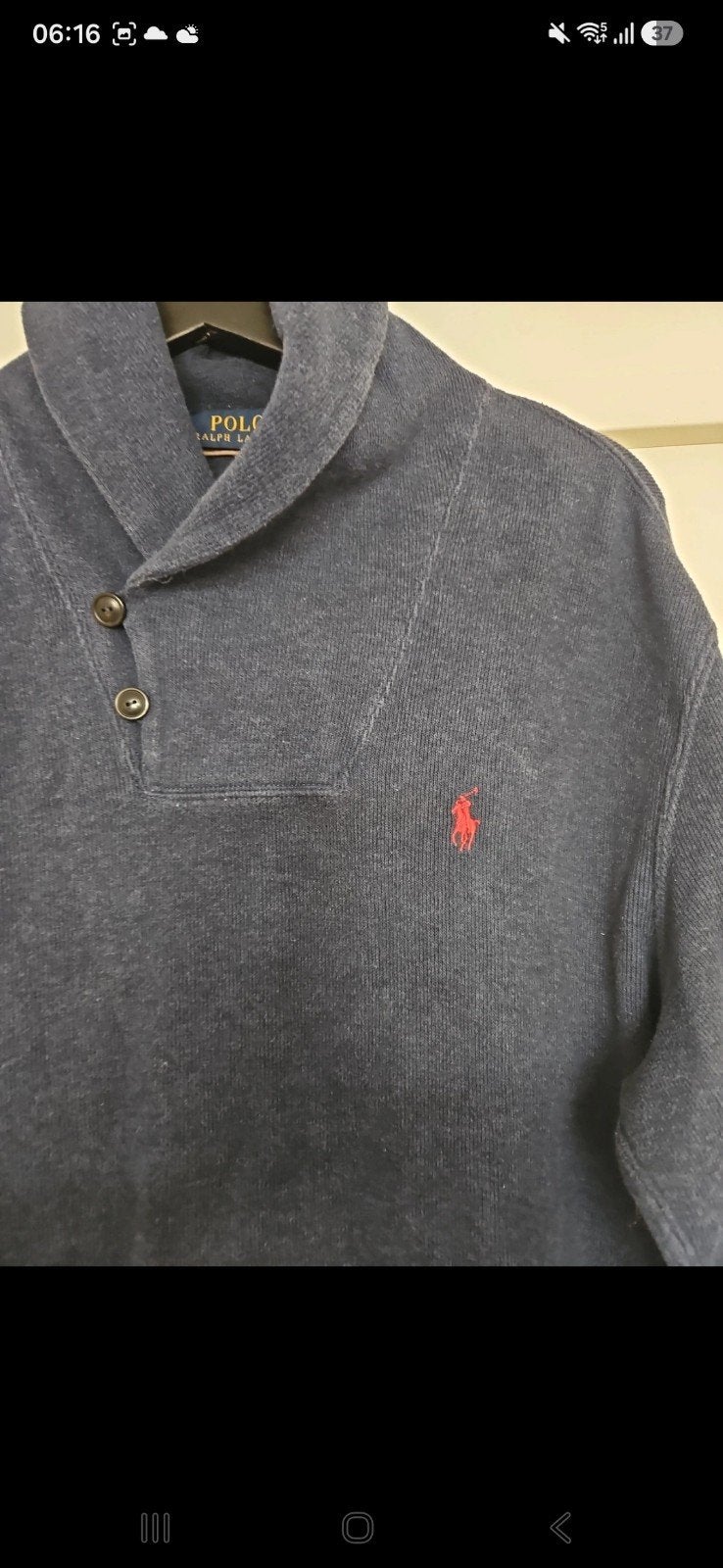 Ralph Lauren Trui Maat M Donkerblauw, Kleding | Heren, Truien en Vesten, Ophalen of Verzenden