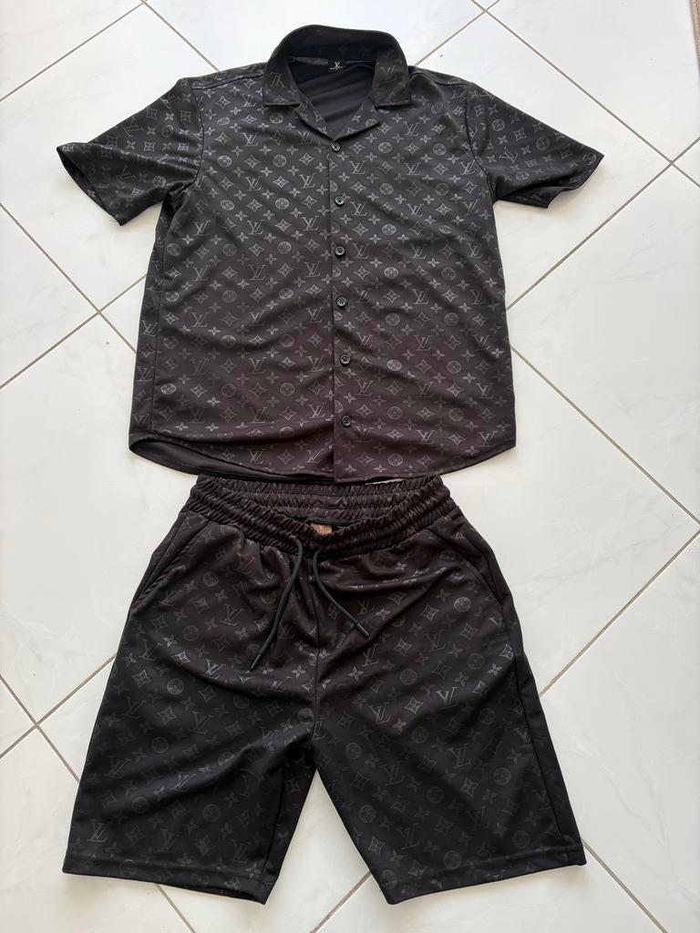 Louis Vuitton Zomer Set Zwart - Maat L - Nieuwstaat, Kleding | Heren, Verzenden, Zo goed als nieuw