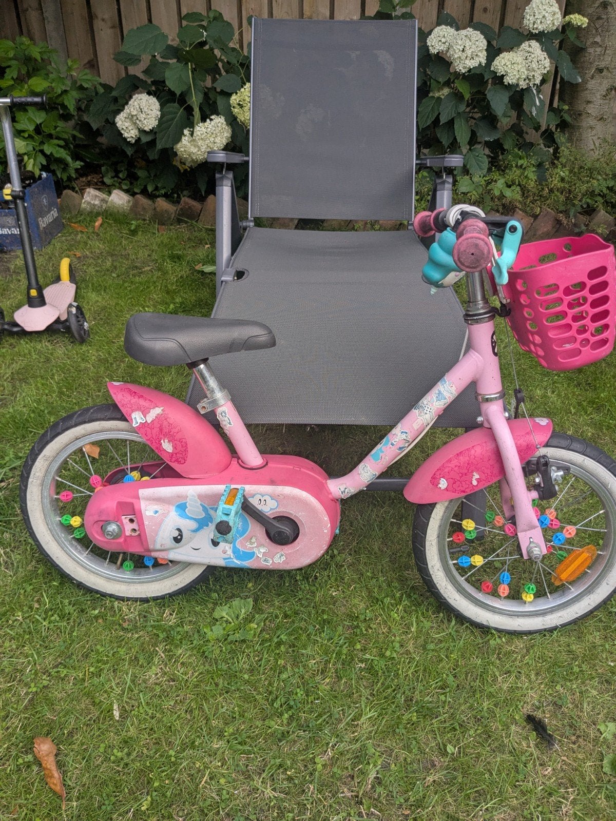 Dechatlon unicorn fiets, Ophalen, Gebruikt, Minder dan 16 inch