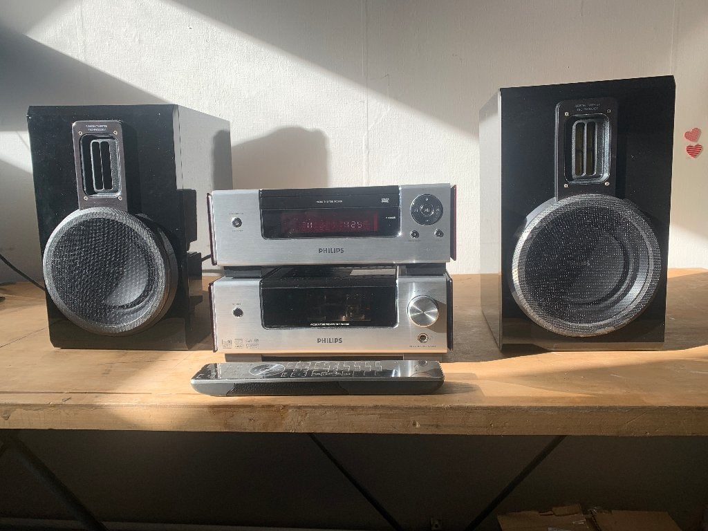 Philips MCD 908 tuner/buizenversterker, Philips, Gebruikt, Dvd-speler, Ophalen of Verzenden