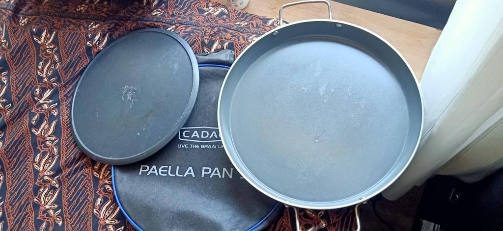 Cadac Paella Pan 36 - Ideaal voor Camping en Outdoor, Ophalen of Verzenden, Zo goed als nieuw