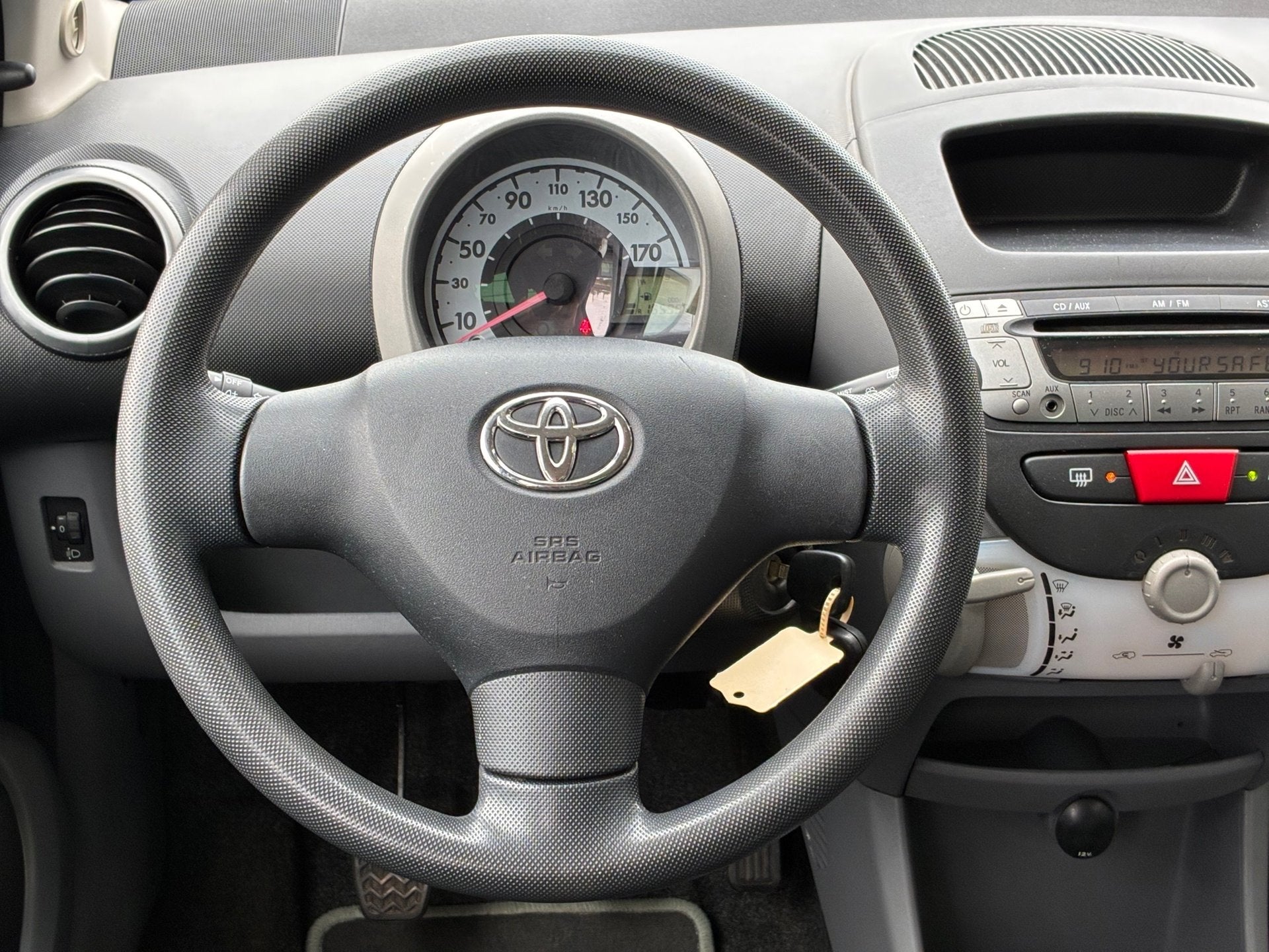Toyota Aygo 1.0-12V +|Airco|Elektr.ramen|Nieuwe APK|NAP|, Auto's, Voorwielaandrijving, Gebruikt, 68 pk, Origineel Nederlands
