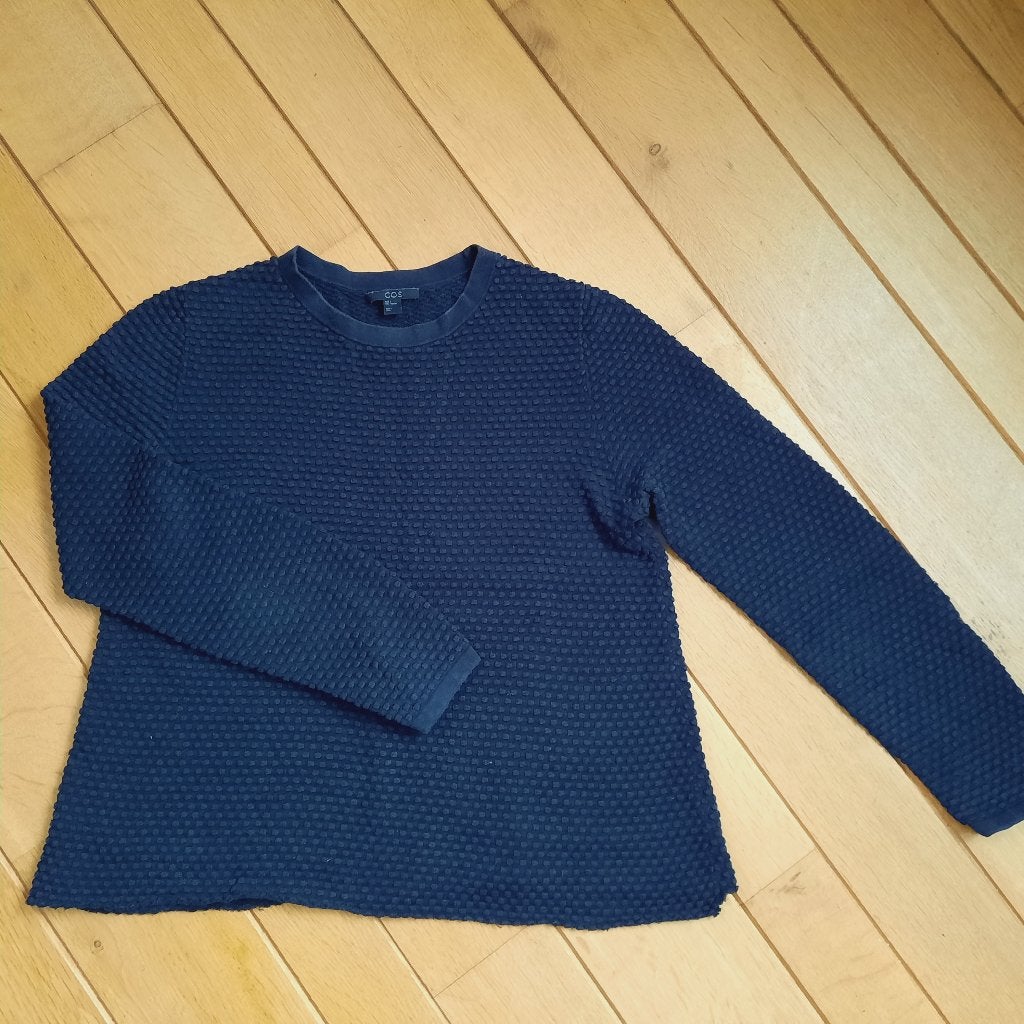 COS trui donker blauw maat S, Maat 38/40 (M), COS, Blauw, Ophalen of Verzenden