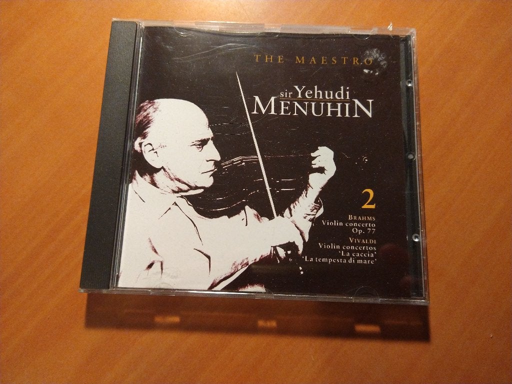 CD Sir Yehudi Menuhin - The Meastro - cd 2, Ophalen of Verzenden, Barok, Zo goed als nieuw, Overige typen