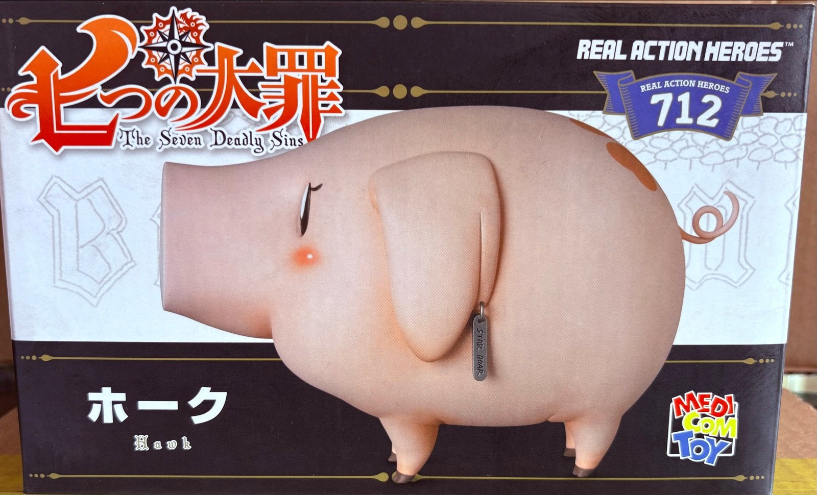 Real Action Heroes 712 Hawk The Seven Deadly Sins, Ophalen of Verzenden, Nieuw