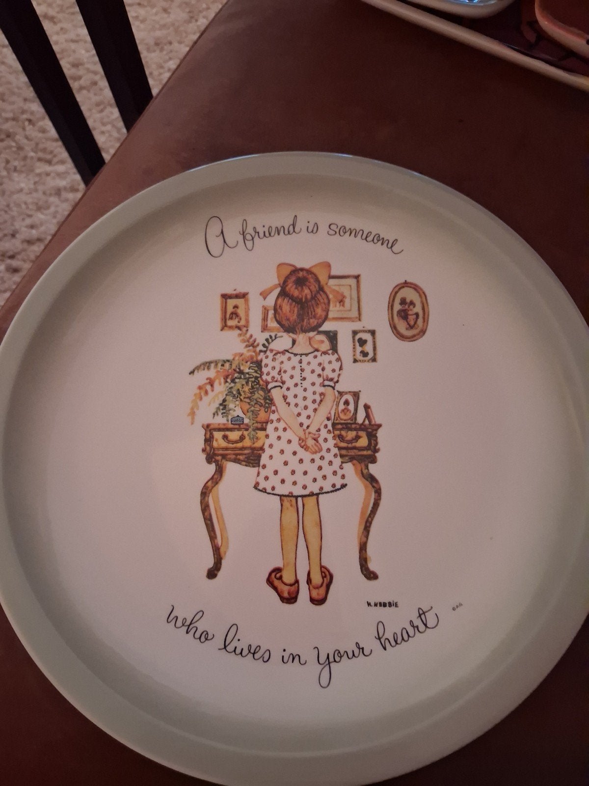 Holly Hobbie Collector's Edition Decoratieve Plaat, Verzamelen, Ophalen, Gebruikt