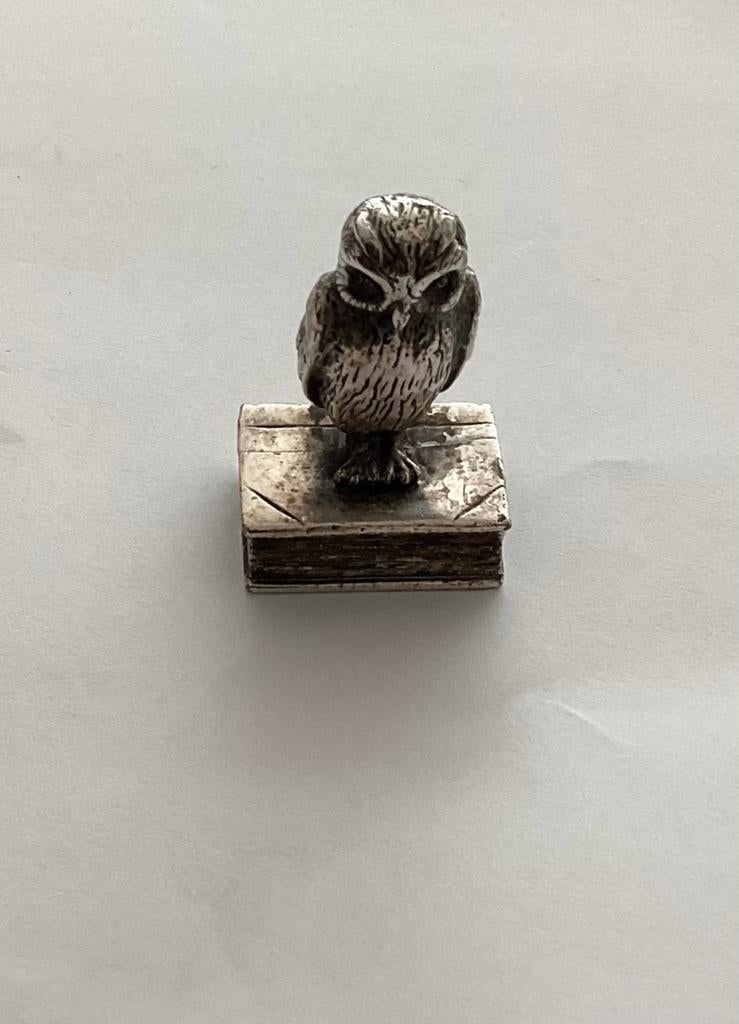 Zilveren uiltje, Ophalen of Verzenden, Zilver