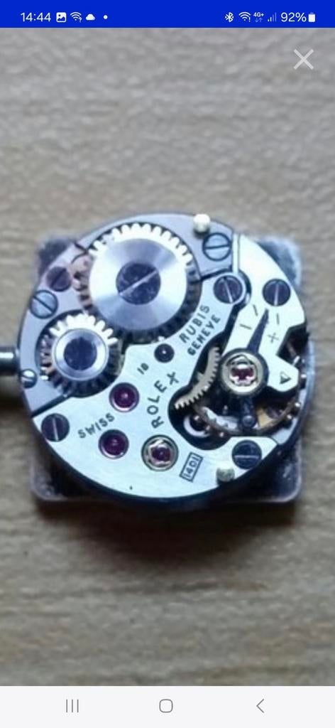 T.k. Rolex uurwerk,  alleen uurwerk 1,5 cm, Sieraden, Tassen en Uiterlijk, Horloges | Dames, Ophalen of Verzenden, Zo goed als nieuw