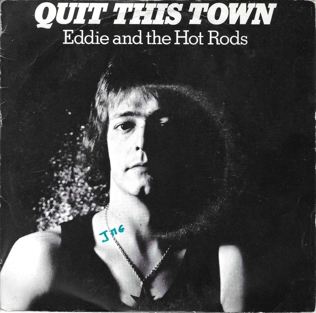 eddie and the hot rods / quit this town - punk, Gebruikt, Verzenden, Originele persing, 7 inch