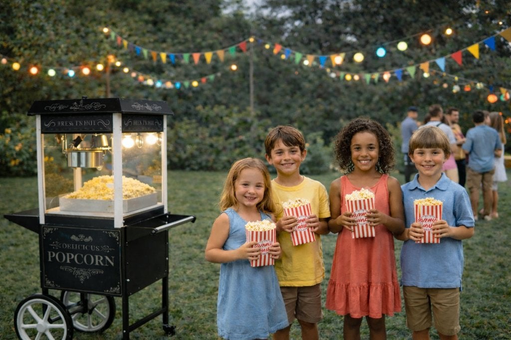 Huur een popcorn machine, Hobby en Vrije tijd, Ophalen of Verzenden, Zo goed als nieuw, Overige