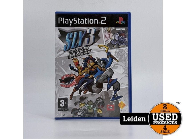 SLY 3 De Erecode onder Dieven | Playstation 2, Sony, Gebruikt, Support@sony.com, 1-7-1 Konan, Minato-ku
Tokyo 108-0075
Japan