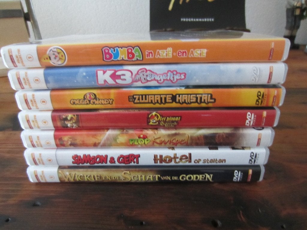 Studio 100 filmcollectie  7 dvd's, Alle leeftijden, Ophalen of Verzenden, Zo goed als nieuw