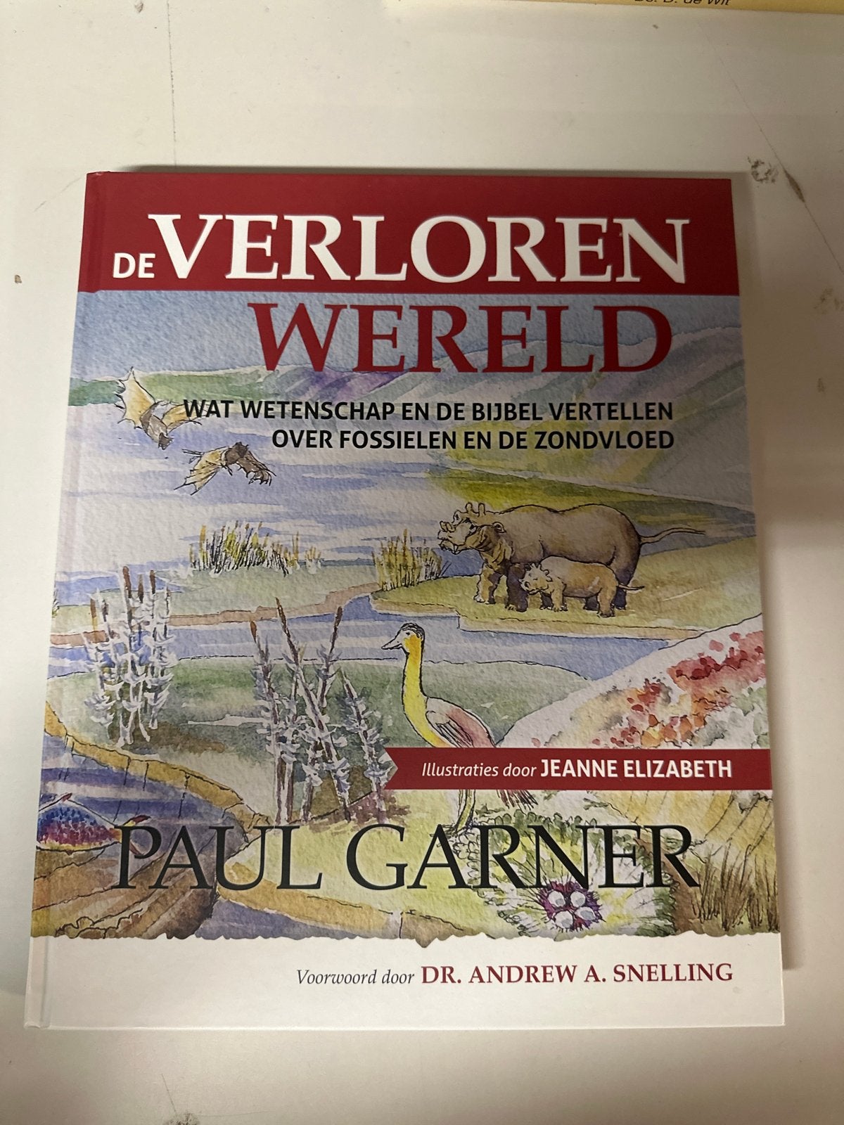 De Verloren Wereld: Wetenschap, Bijbel, Fossielen & Zondvloe, Ophalen of Verzenden, Zo goed als nieuw, Overige onderwerpen, Achtergrond en Informatie