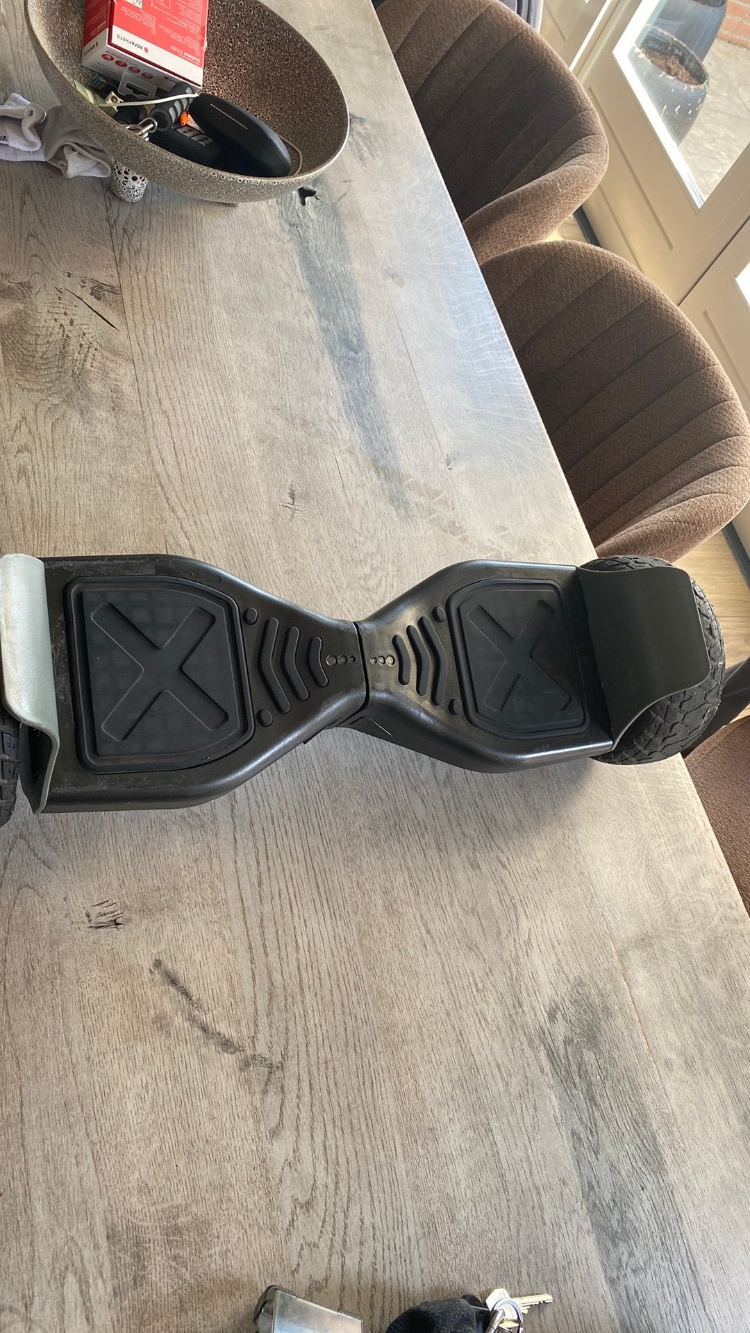 Hoverboard off the road, Ophalen, Gebruikt