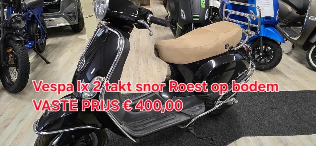 Vespa lx snor uitvoering, Fietsen en Brommers, Scooters | Vespa, Ophalen, Gebruikt, 49 cc, Benzine