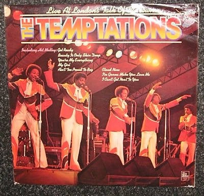 Temptations – Live At London’s Talk Of The Town 1979 LP2216, LP, Gebruikt, Pop, Ophalen of Verzenden