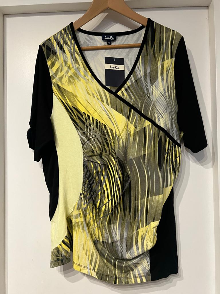 Laurie Isadora top maat 46, Geel, Maat 46/48 (XL) of groter, Nieuw, Ophalen of Verzenden