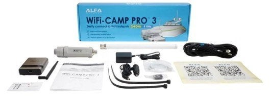 Wifi antenne versterker voor caravan, Caravans en Kamperen, Caravan accessoires, Ophalen, Zo goed als nieuw
