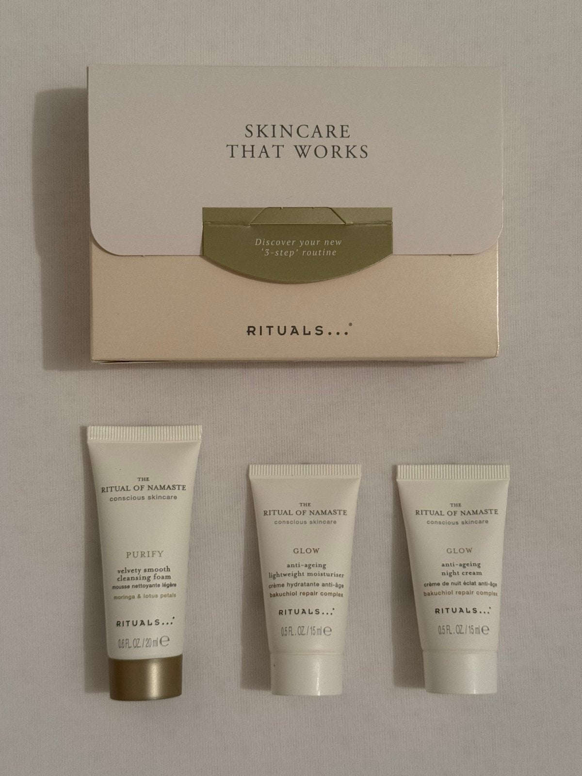 RITUALS Skin Care Set (3-delig) 50 ml., Ophalen of Verzenden, Nieuw, Gehele gezicht, Verzorging