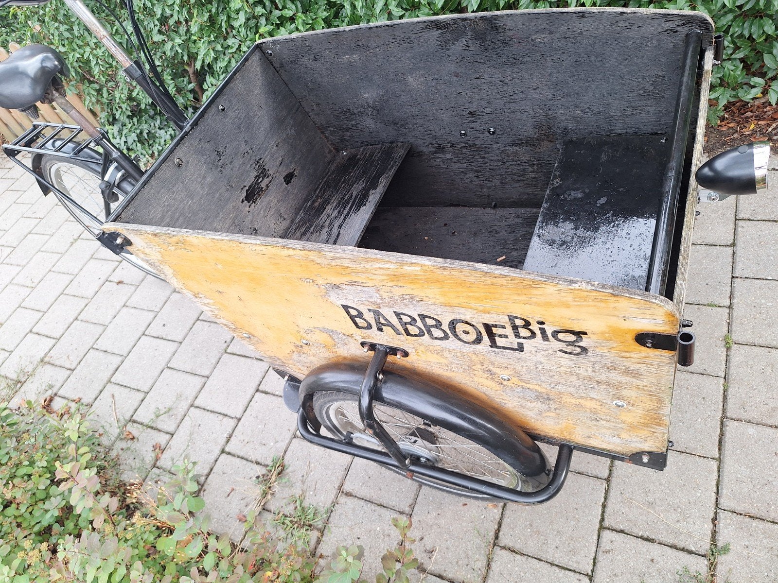 Babboe Big Bakfiets  Ideaal voor Gezin en Goederen, Fietsen en Brommers, 4 kinderen of meer, Gebruikt, Trommelrem, Ophalen