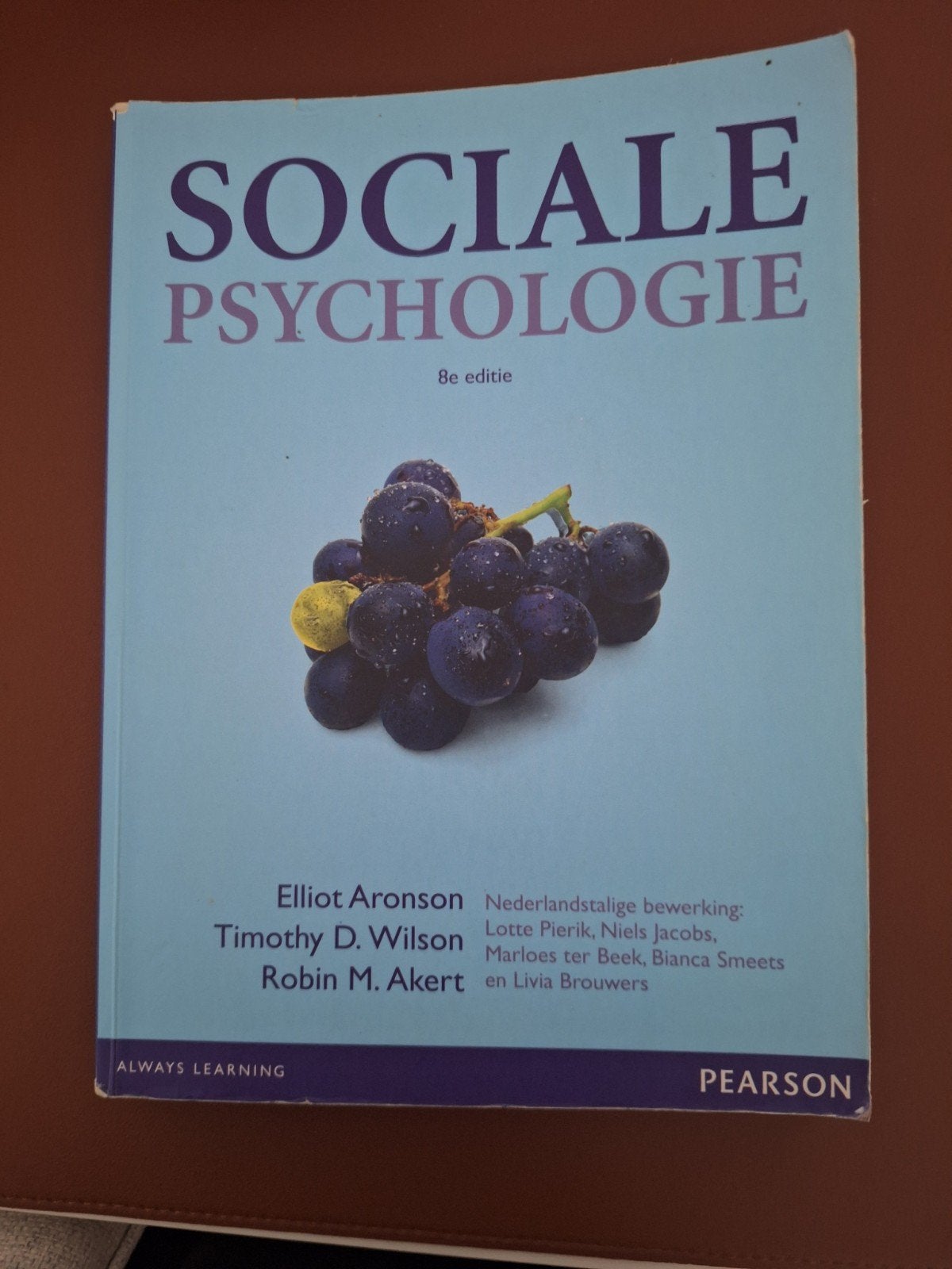 Sociale psychologie 8e editie, Ophalen of Verzenden, Sociale psychologie