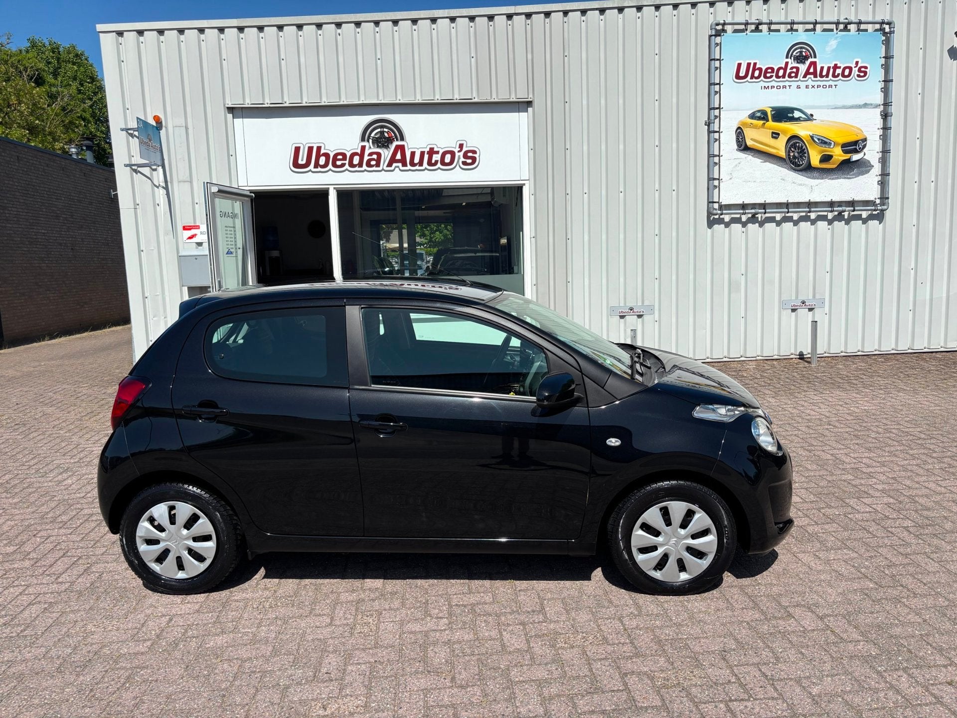 Citroen C1 1.0 e-VTi Feel NL AUTO KM 83689-5 DEURS 6999E, Voorwielaandrijving, Euro 5, Stof, Gebruikt
