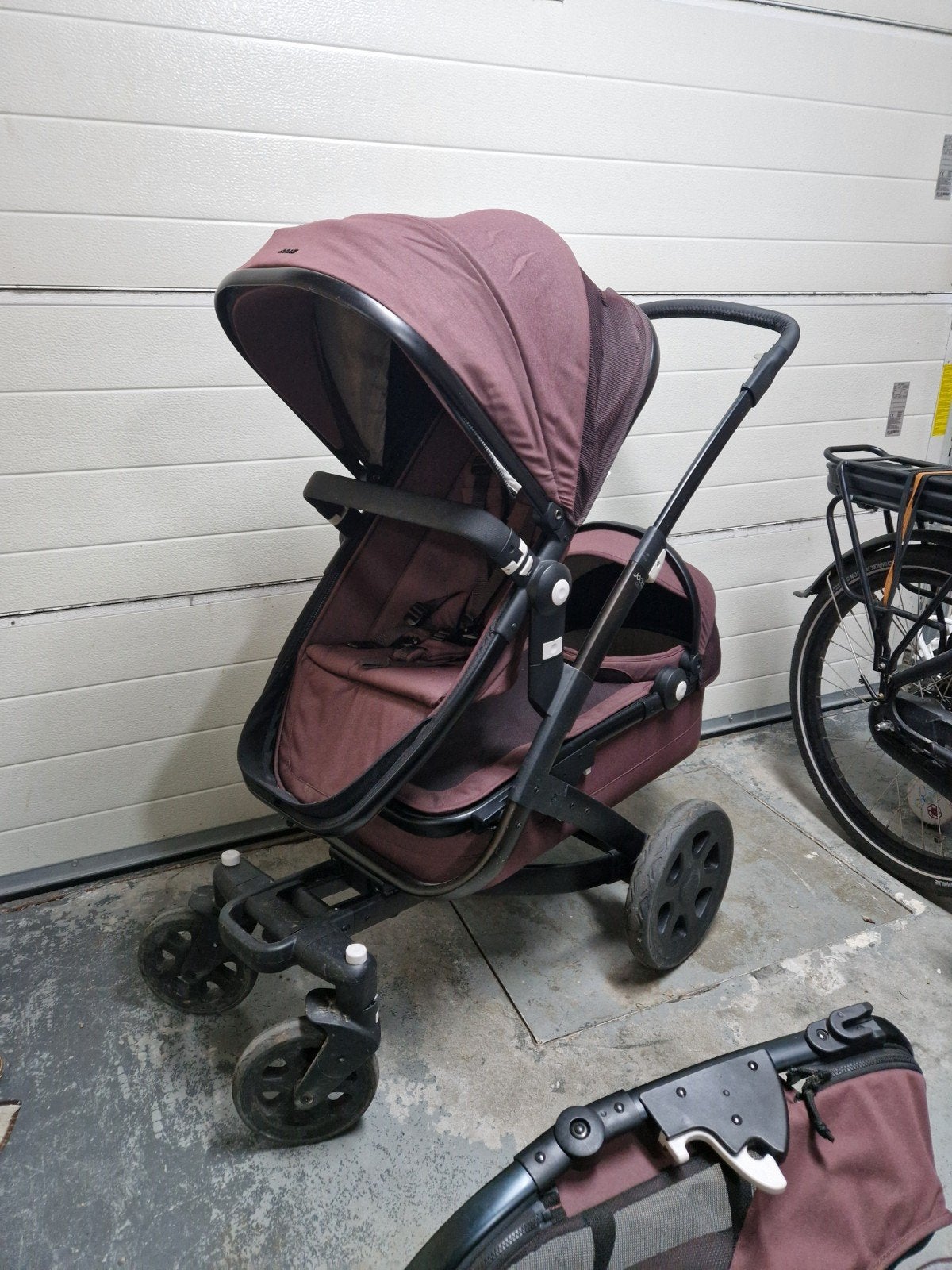 Joolz Geo 2 Epic Maroon compleet + extra reiswieg + accessoi, Ophalen, Zo goed als nieuw, Overige merken