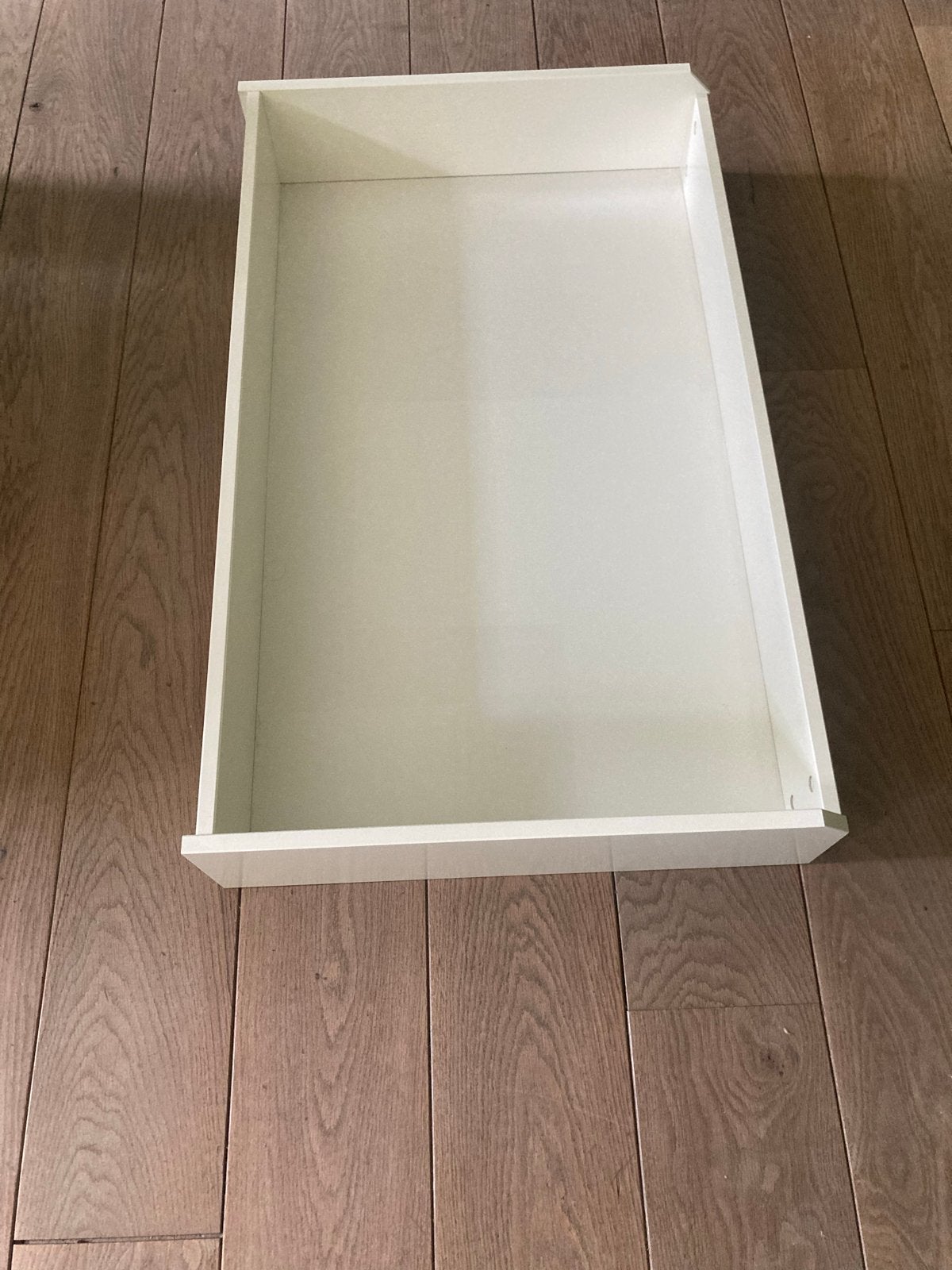 IKEA PAX lade wit Oud model KOMPLEMENT (incl. rails)75x58 cm, Ophalen, 1 of 2 laden, 50 tot 100 cm, Zo goed als nieuw