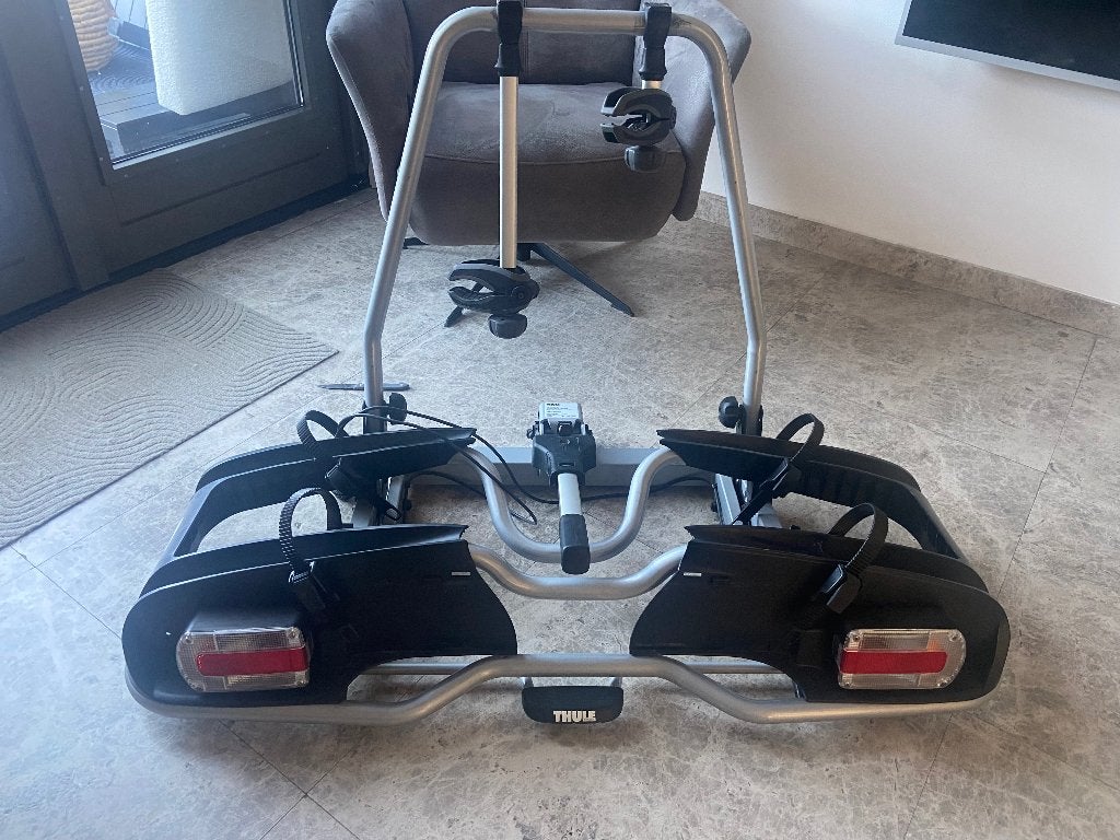 THULE EUROPOWER 916 FIETSDRAGER, Ophalen of Verzenden, Zo goed als nieuw, Brede banden, 2 fietsen