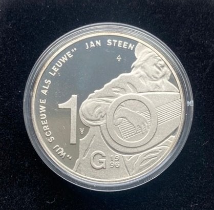 Zilveren Tientje 1996 - Jan Steen - PROOF met Certificaat
