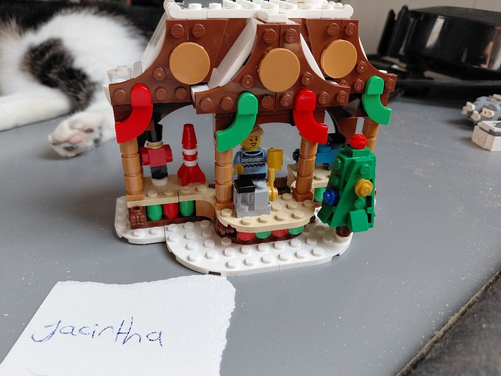 Lego kerst 40602, Inclusief minifiguren, Gebruikt, Overige thema's, Lego