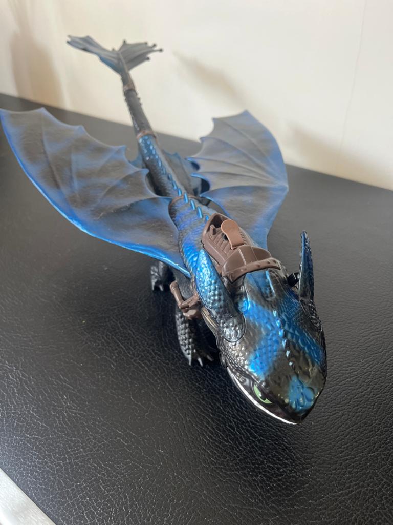 Toothless draak actiefiguur - Hoe Tem Je Een Draak, Ophalen of Verzenden, Zo goed als nieuw, Jongen of Meisje