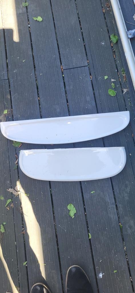 2 platootjes badkamer, Overige typen, Minder dan 100 cm, 25 tot 50 cm, 50 tot 100 cm
