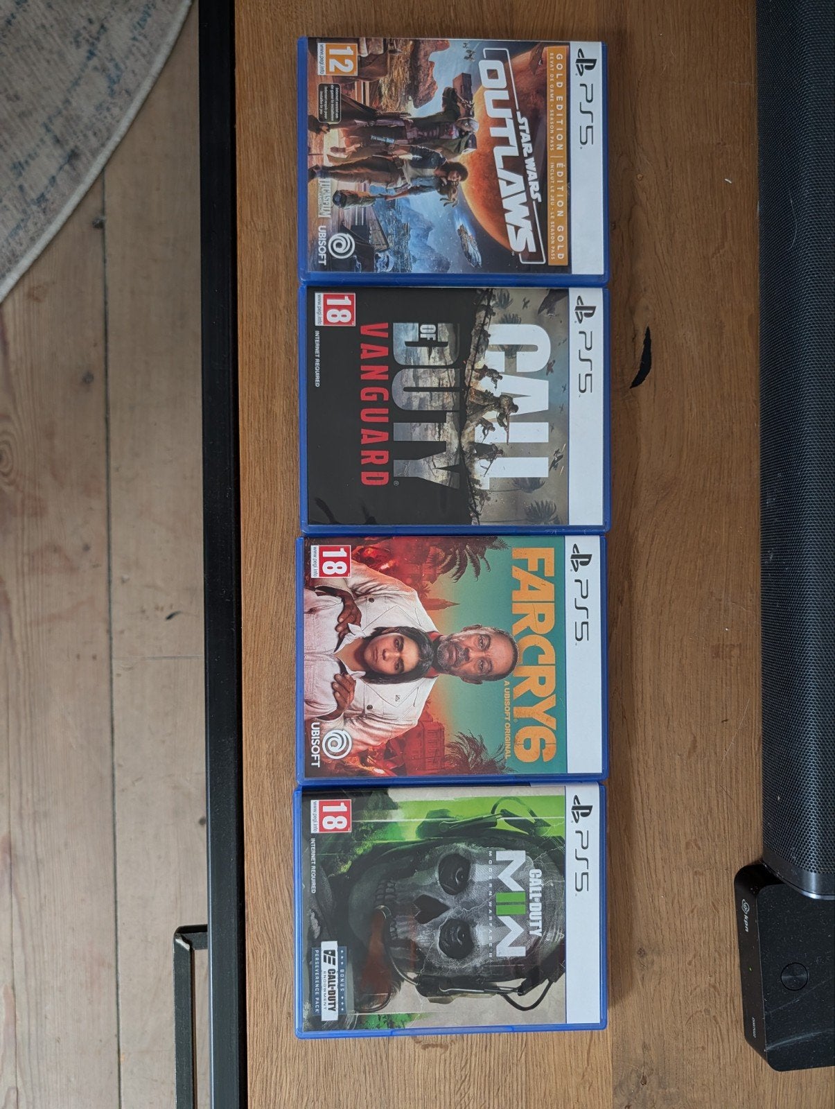PS5 Games - Star Wars Outlaws, Call of Duty, Far Cry 6, Online, Gebruikt, Vanaf 18 jaar, Shooter